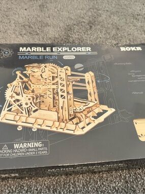 ROKR Marble Explorer Run LG503 Wooden 3D Puzzle Robotime FACTORY SEALED BOX